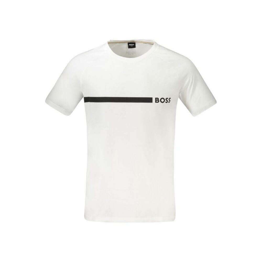 Hugo Boss White Cotton Men's Men's T-Shirt